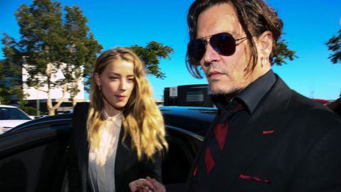 Johnny Depp y Amber Heard en una imagen de archivo