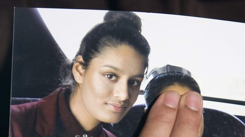 Shamima, en una foto difundida por su familia tras la desaparicin, pretenda regresar a Birmingham con su hijo hasta la liberacin de su marido yihadista