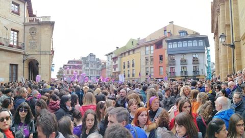 Concentración del 8-M en Oviedo