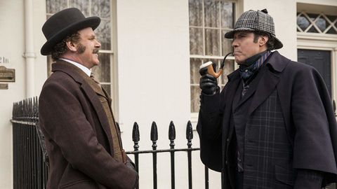 John C. Reilly como Watson y Will Ferrel, como Sherlock Holmes