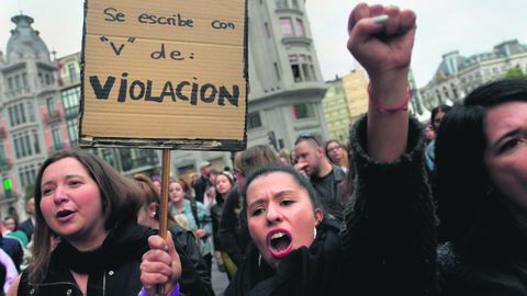 Manifestacin 8-M en Oviedo