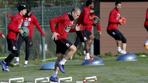 Álex Bergantiños busca esta temporada su cuarto ascenso a Primera División