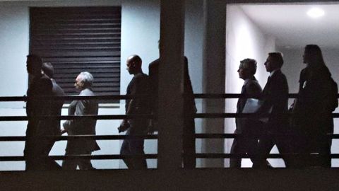 Temer permanecía en una sala especial en la Superintendencia Regional de la Policía Federal de Río de Janeiro