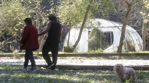 Así está el parque ferrolano del Montón