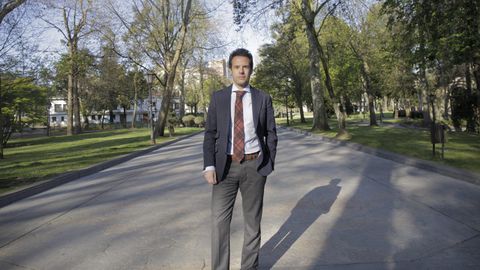 Ignacio Cuesta, candidato de Ciudadanos a la alcalda de Oviedo