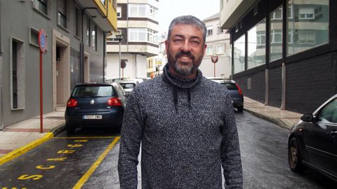 Xesús Mazaira, uno de los propietarios de la quesería Airas Moniz