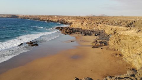 La playa de Tebeto, en una imagen de Google Maps