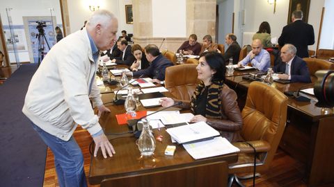 Bronca final en el último pleno de la Diputación de Lugo