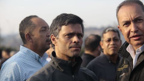 Leopoldo López, en una imagen de archivo