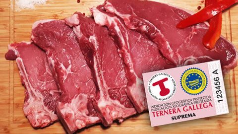 Toda la carne que comercializan lleva el sello Ternera Gallega Suprema