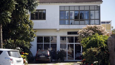 Vivienda de Muimenta en la que apareció muerta la niña de 7 años