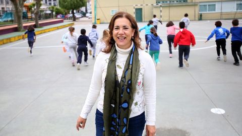 Cristina lleva casi tres décadas dedicada a la docencia