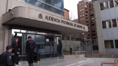 Sede de la Audiencia Provincial de Madrid, en una imagen de archivo.