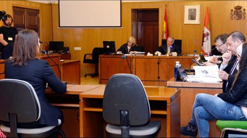 Imagen de archivo del desarrollo del juicio por el crimen de la pequeña Sara
