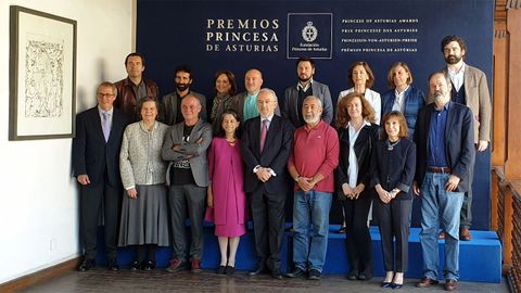 El jurado del Premio Princesa de Asturias de las Letras 2019