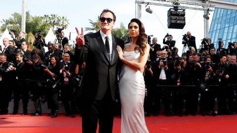 Quentin Tarantino y su esposa, Daniella Pick 