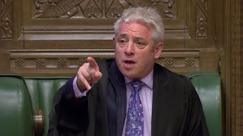 El conservador John Bercow preside la Cámara de los Comunes desde el 2009