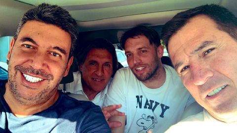 Arturo Elías, Joaquín del Olmo, Sergio Egea y Michu