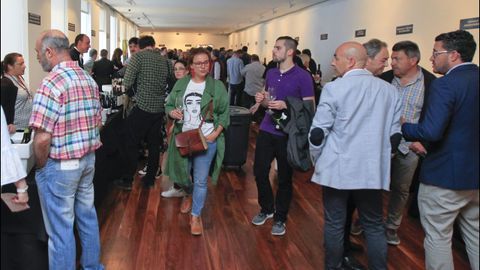 Túnel del vino en Fevino