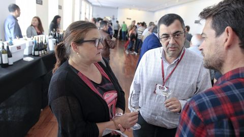 Túnel del vino en Fevino