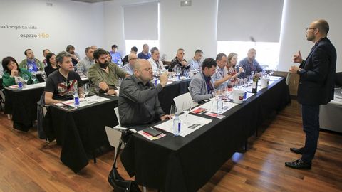 Cata con el director técnico de la D. O. de Rioja Pablo Franco en Fevino