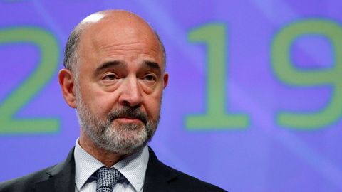 El comisario de Economa, Pierre Moscovici