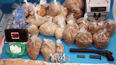Una operación contra el tráfico de heroína realizada en Vilanova