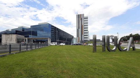 Vista del Hospital Universitario Central de Asturias (HUCA)