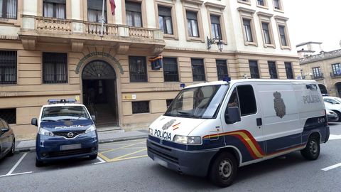 Vista de la Jefatura Superior de Policía de Asturias en Oviedo.