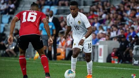 Yoel Bárcenas ante Trinidad y Tobago