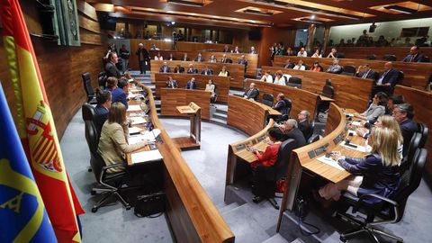 El pleno constituyente de la Junta General