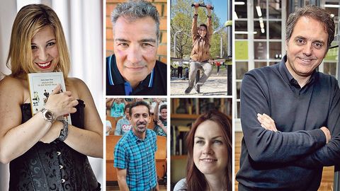 Los autores Inma López Silva, Amador Castro, Rosa Aneiros, Héctor Cajaraville, Antía Yáñez y Domingo Villar revelan sus lecturas para estas vacaciones
