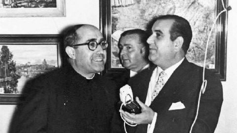Inauguración de la primera sede del Lar Gallego.