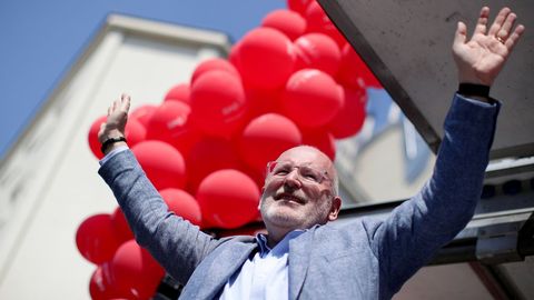 Frans Timmermans. S&D. Tiene experiencia ejecutiva y amigos en varias familias políticas, pero tiene detractores en el Este.