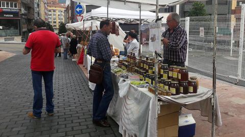 Gascona, sidra, sidreras,.Imagen de archivo del Mercado de Gascua, en el Bulevar de la Sidra de Oviedo 