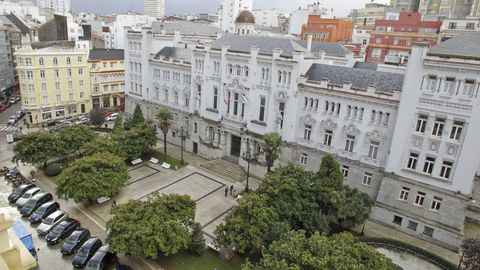 Sede del Tribunal Superior de Xustiza, en A Coruña