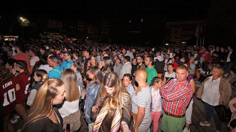 LUNES DE LAS FIESTAS DE BOIRO CON LA ORQUESTA EL COMBO DOMINICANO EN LA PLAZA DE GALICIA