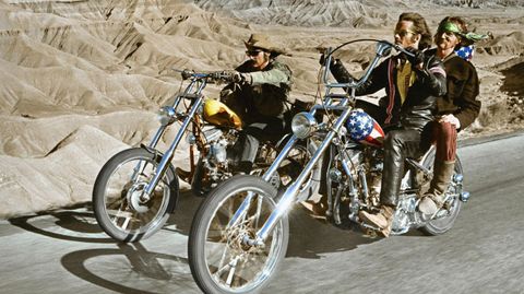«Easy Rider» es un hito en el género de las «road movies»