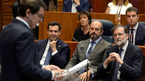 Mariano Rajoy, en la toma de posesión