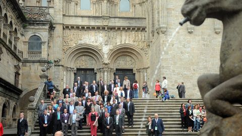 X Pleno del Consello de Comunidades Galegas en Santiago