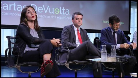 Iván Redondo, en el centro, asesor de Pedro Sánchez
