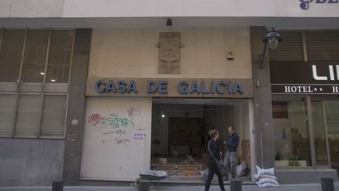 mas.La Casa de Galicia de Bilbao, en obras