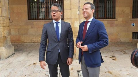Javier Cuesta y Gerardo Antuña