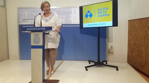 La alcaldesa de Avilés, Mariví Monteserín
