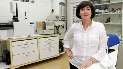 Carme Pampín, presidenta de Bioga e directora de la empresa Galchimia
