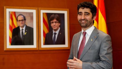 El consejero de Telecomunicaciones de la Generalitat, Jordi Puigner