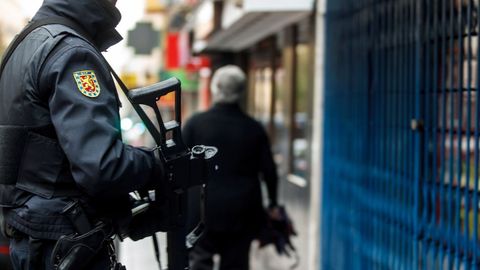 Imagen de archivo de una operacin policial contra el yihadismo