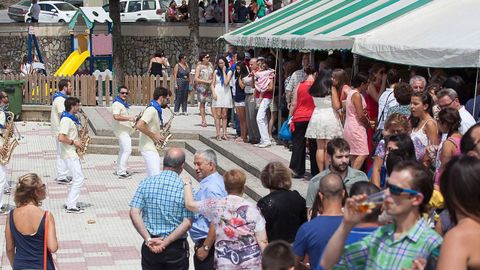 Las fiestas de O Cádavo, en una imagen de archivo
