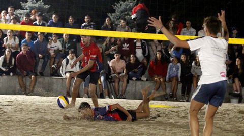 Un momento de la final de la categoría masculina