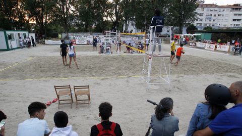 El torneo duró ocho días y se celebró en dos pistas habilitadas en el espacio del Parque dos Condes conocido como el cuadrado